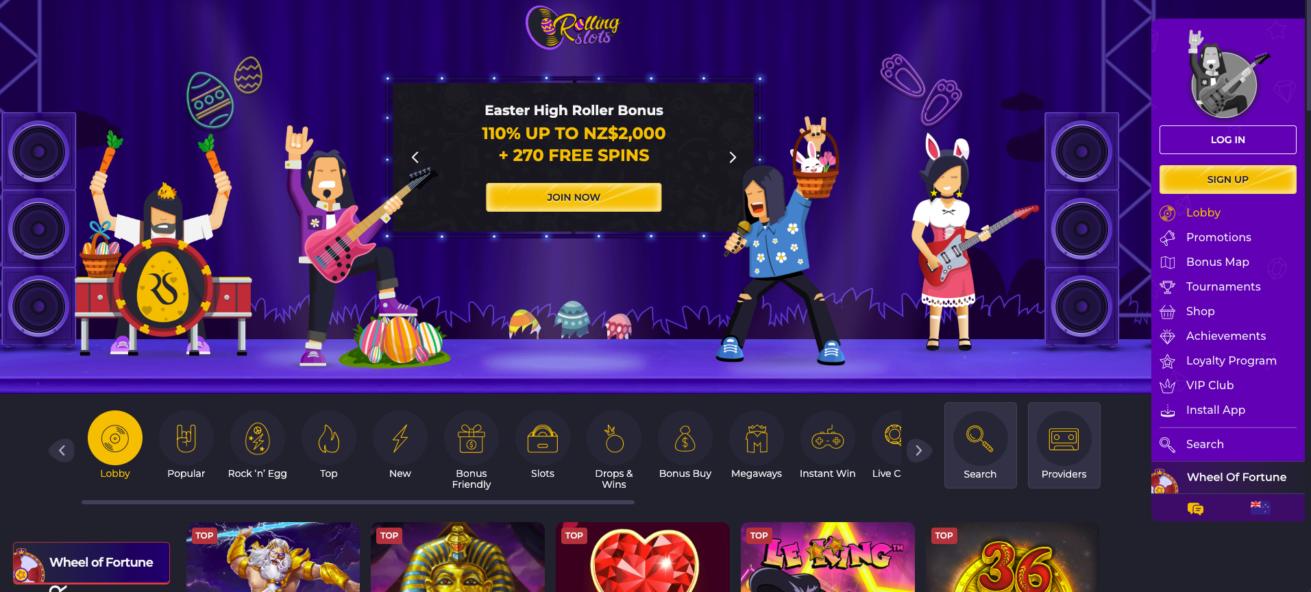 Rolling Slots Casino screenshot